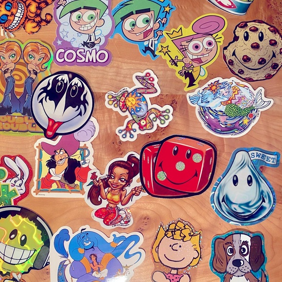 Y2K Early 2000s Vintage Vending Machine Sticker Lot - Picture 11 of 12